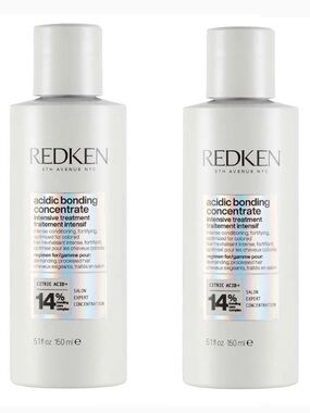 2x Redken acidic bonding concentrate intensive treatment bundle